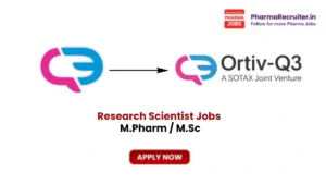 M.Pharm / M.Sc