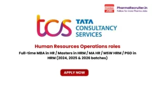 : Full-time MBA in HR / Masters in HRM / MA HR / MSW HRM / PGD in HRM (2024, 2025 & 2026 batches)