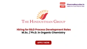 M.Sc. / Ph.D. in Organic Chemistry