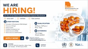 Renown Pharmaceuticals Recruitment: Multiple Openings in Production, QA, QC, ADL & Formulation Development at Vadodara