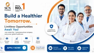 Sun Pharma Walk-In Interview for OSD Production, Packing, QA & QC Roles at Dadra Plant | Apply Now on 21 June 2026