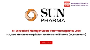 BDS, MDS, M.Pharma, or equivalent healthcare certifications (RN, Pharmacist)