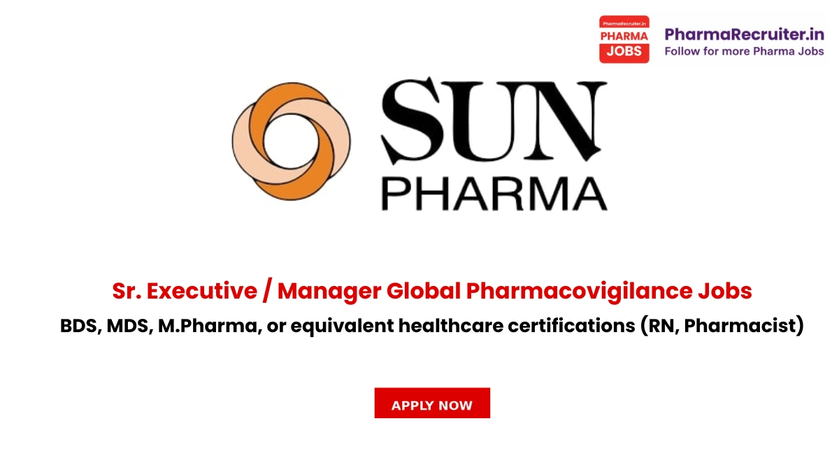 BDS, MDS, M.Pharma, or equivalent healthcare certifications (RN, Pharmacist)