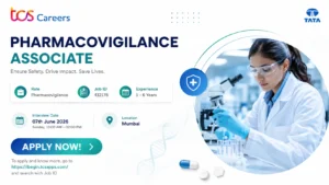 TCS Pharmacovigilance Hiring | Apply for Pharmacovigilance Jobs in Mumbai on 07 June 2026 (Sunday)