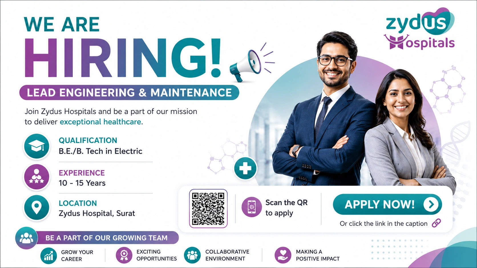 B.E./B.Tech in Electrical (or related engineering field)