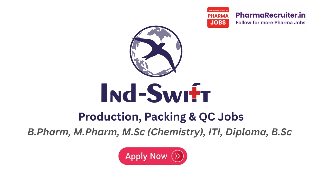 B.Pharm, M.Pharm, M.Sc (Chemistry), ITI, Diploma, B.Sc