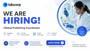 Clinical Publishing Coordinator Job Opening at Labcorp – Bengaluru | Apply Online